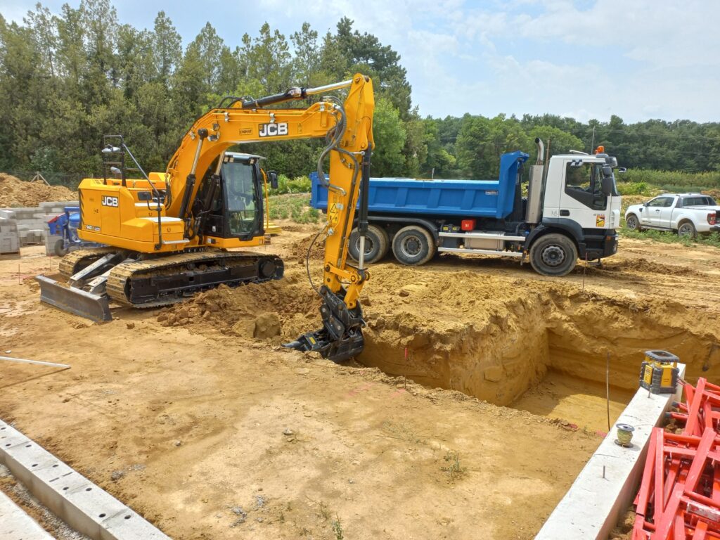 comment preparer terrain avant construction